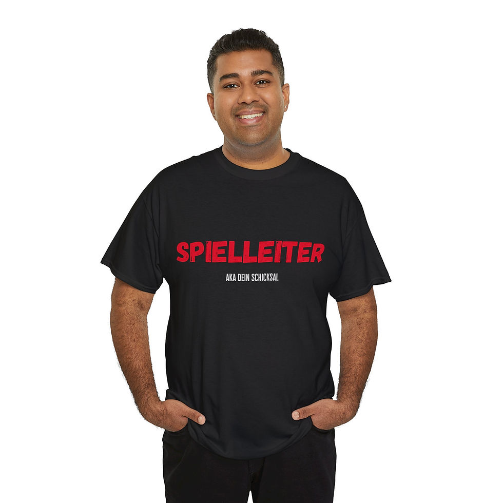 Miniaturbild: SPIELLEITER DM DnD DSA PnP red Shirt Tee in 8 Größen & 12 Farben