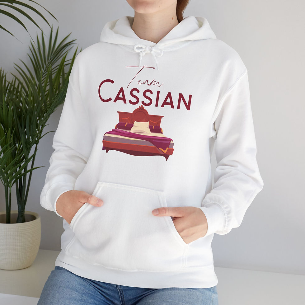 Miniaturbild: TEAM CASSIAN BookLover Hoodie in 8 Größen & 8 Farben