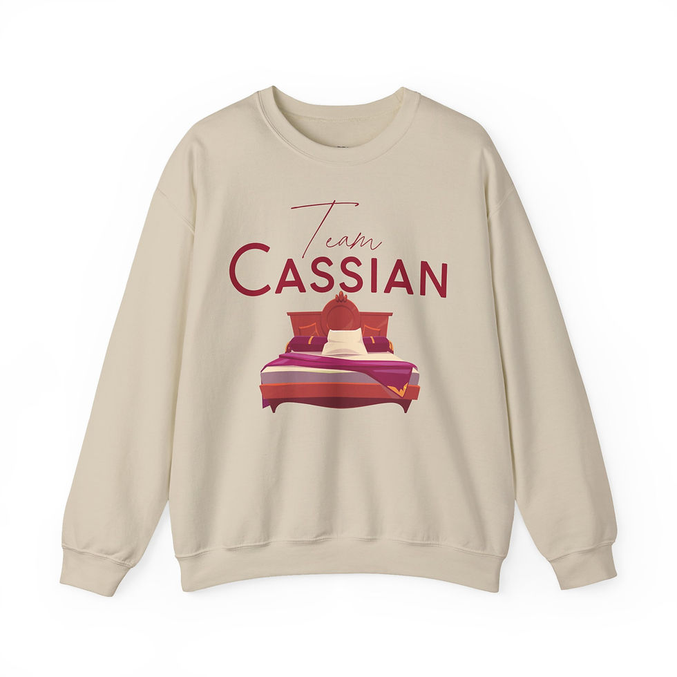 Miniaturbild: TEAM CASSIAN BookLove BookTok Sweatshirt Pullover in 8 Größen & 8 Farben