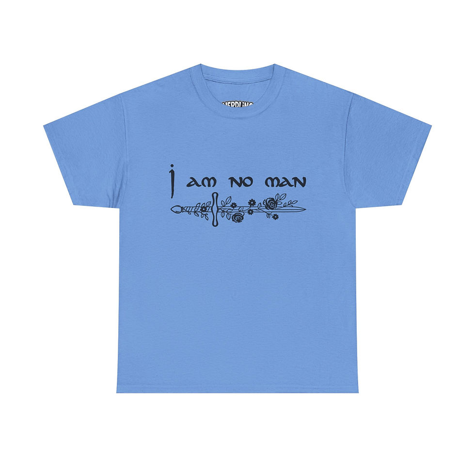 Miniaturbild: I AM NO MAN Shirt Tee in 8 Größen & 12 Farben