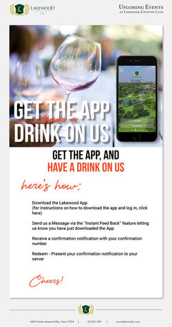 App Free Drink Marketing