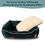 Thumbnail: Orthopedic Foam Sofa Bed - Bottle Green