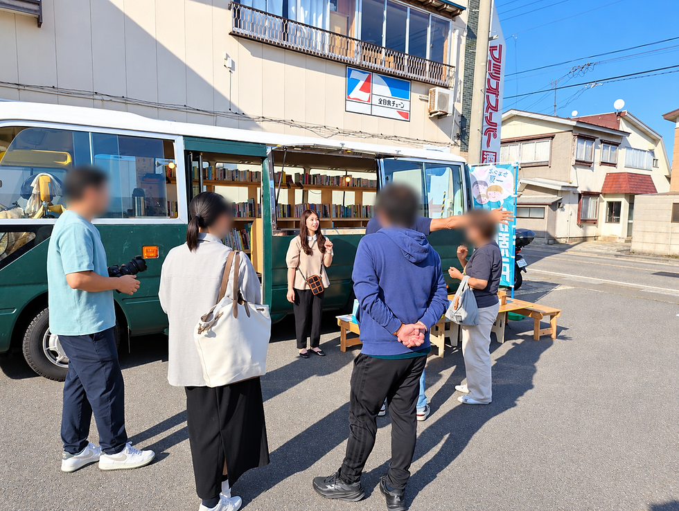 千葉真由佳さん バスガイドさん初仕事