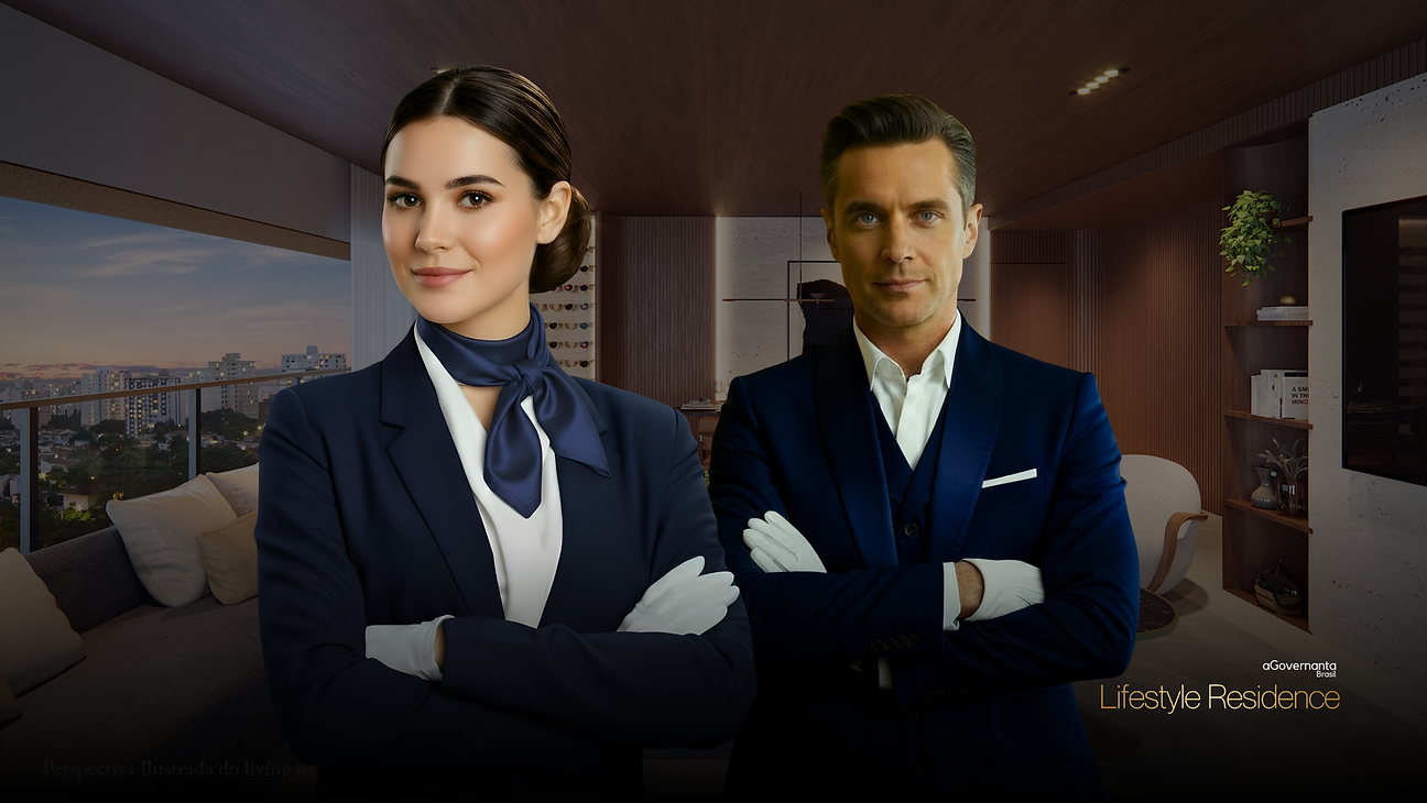 Implantação de Governança de Luxo Residencial e Propriedades Exclusivas _ A Governanta Bra