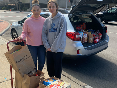 January/February Food Drive for the DVCC in Stamford, CT