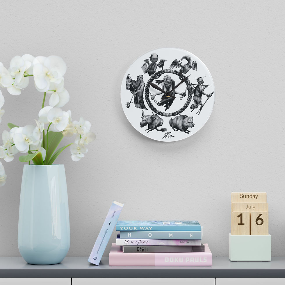 Thumbnail: Pier Signature Acrylic Wall Clock