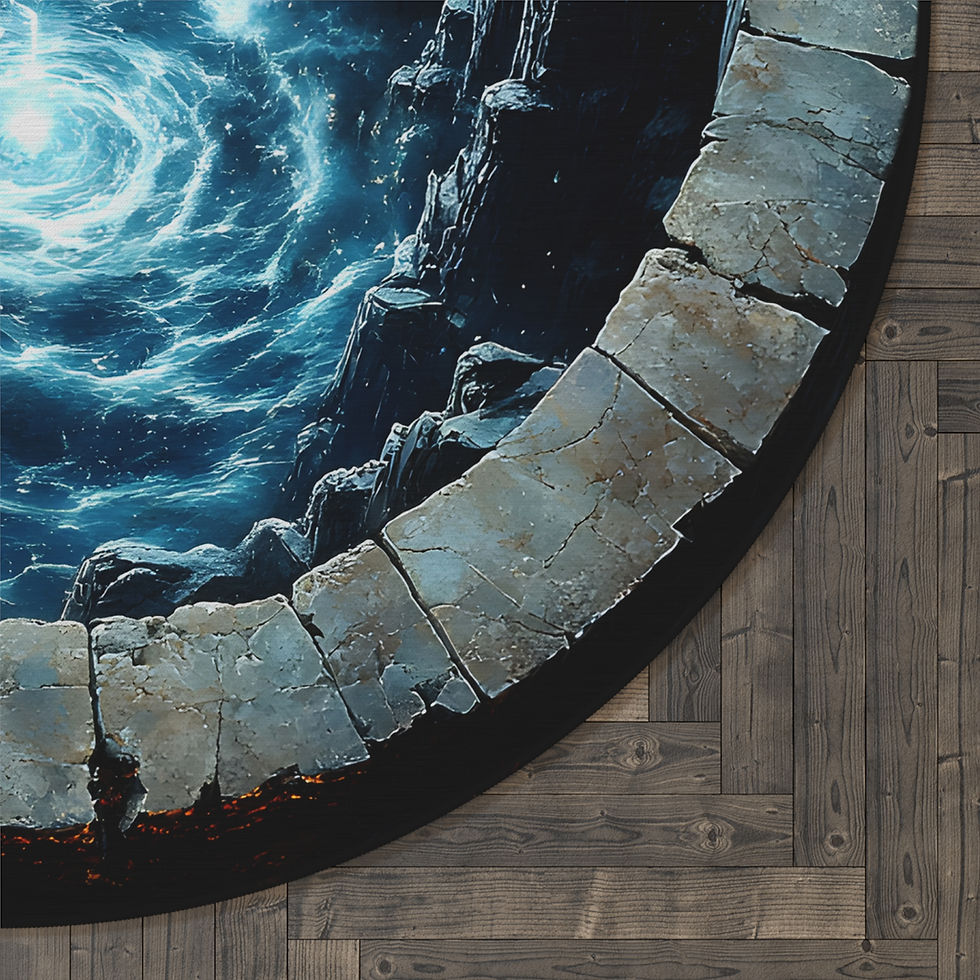 Thumbnail: Energy Portal Round Rug