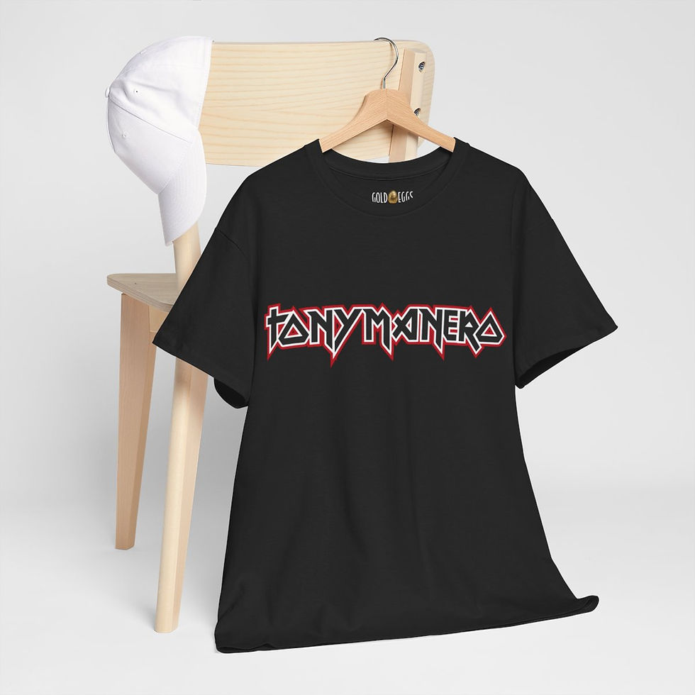 Thumbnail: Iron Maiden Tony Manero Saturday Night Fever Mocking T-shirt