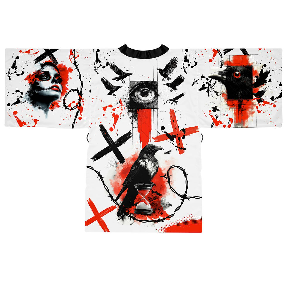 Thumbnail: Trash Polka - Long Sleeve Kimono