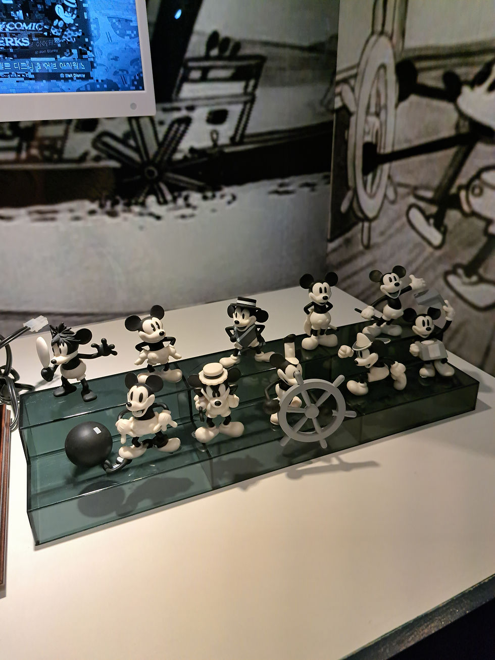 Chuncheon Animation Museum - Mickey Mouse display