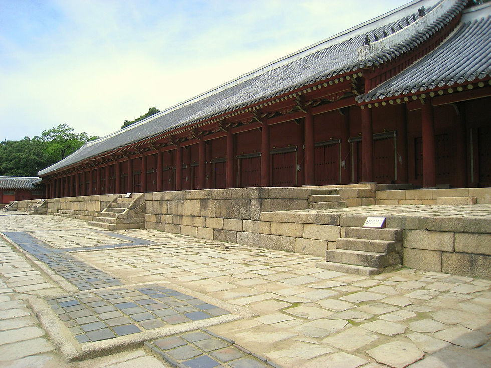Jongmyo Shrine - Jeongjeon Hall