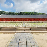 Jongmyo Shrine - landscape view
