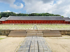 Jongmyo Shrine - landscape view