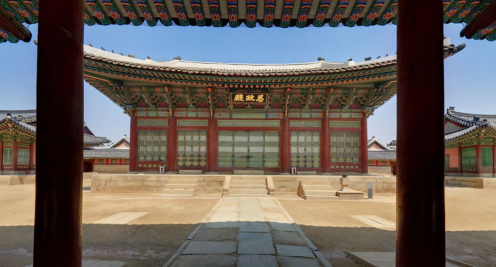 Gyeongbokgung Palace Sajeongjeon Hall