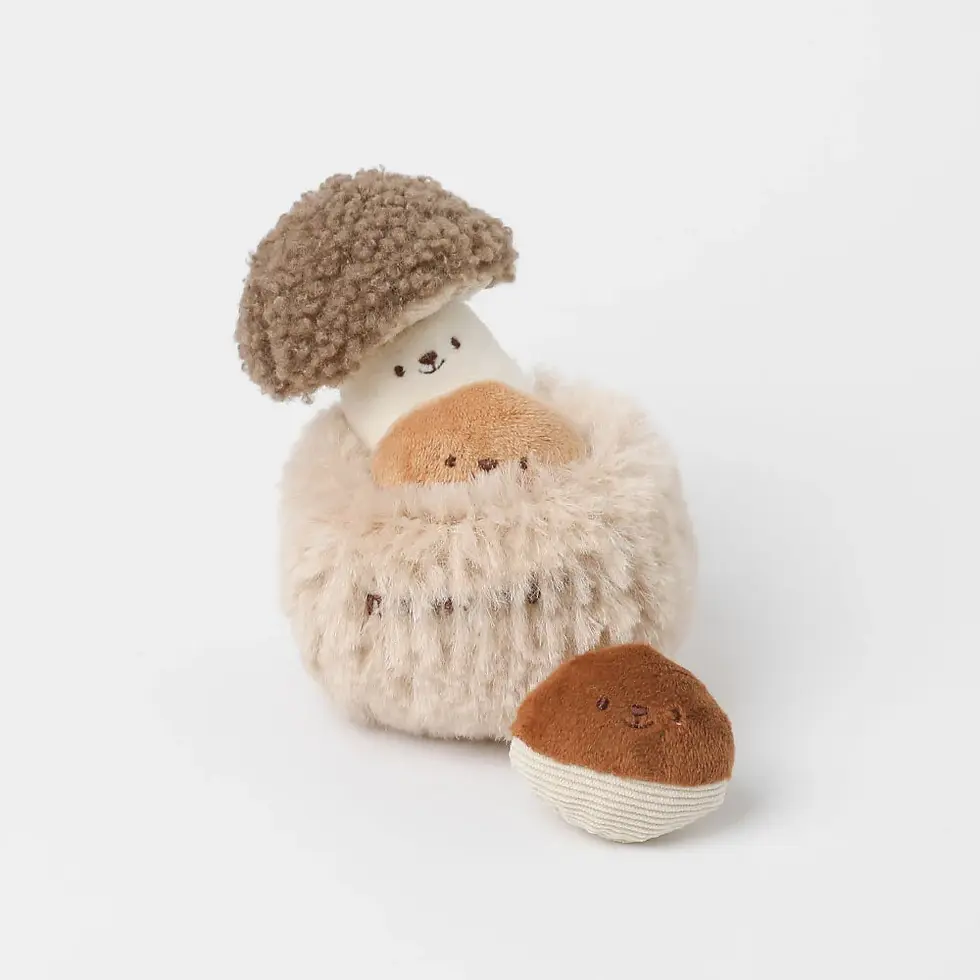 Mushroom plushie