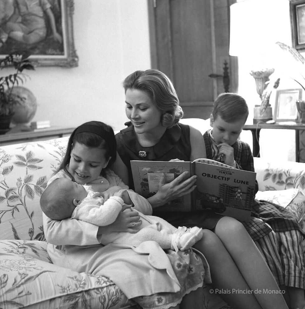 Stephanie is the third child to Prince Rainier and Grace Kelly