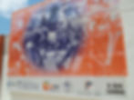 Miami Dolphins Perforated Mural