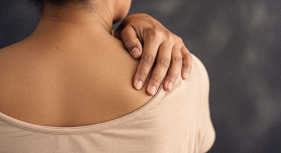 women experiencing back pain