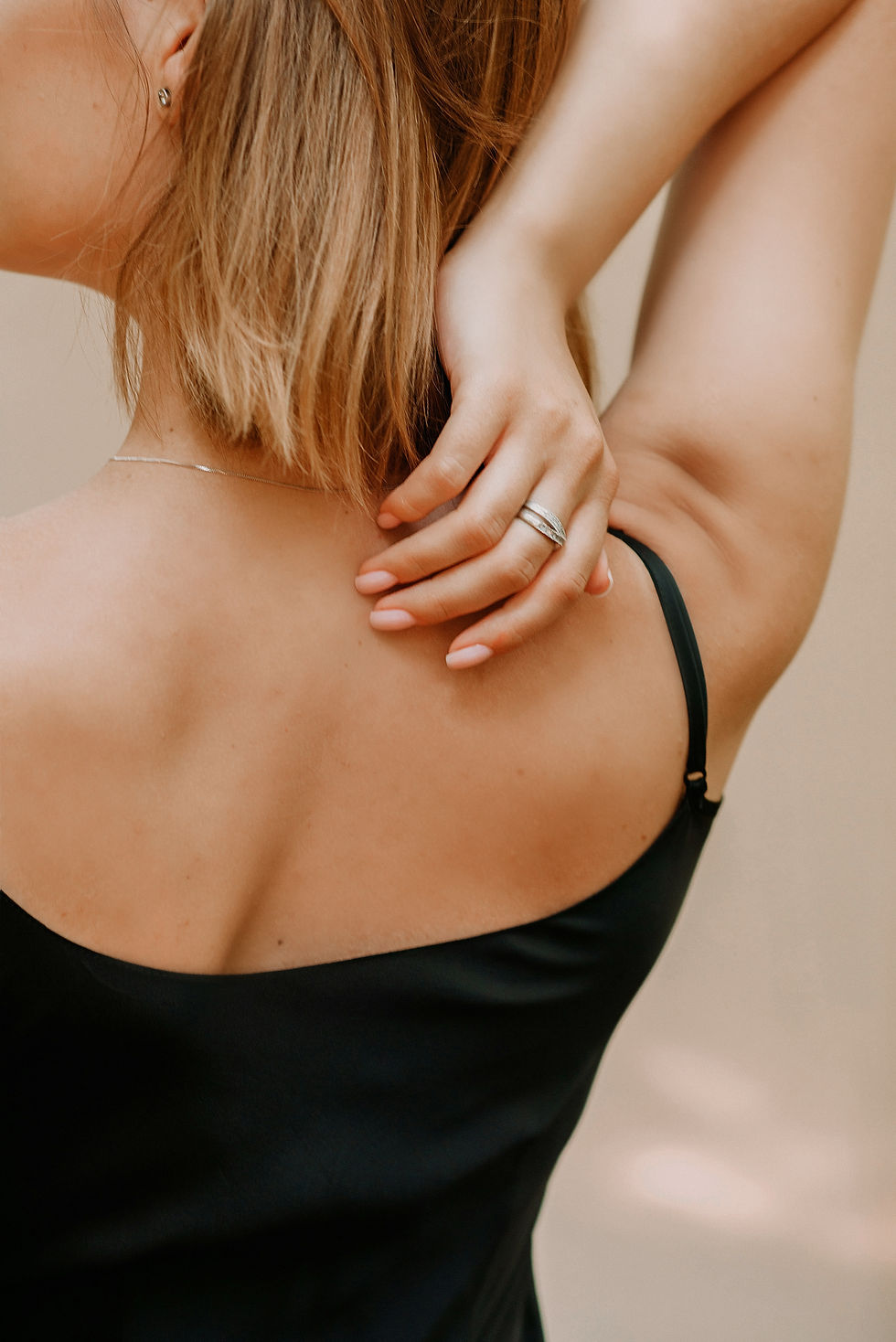 Women experiencing back pain