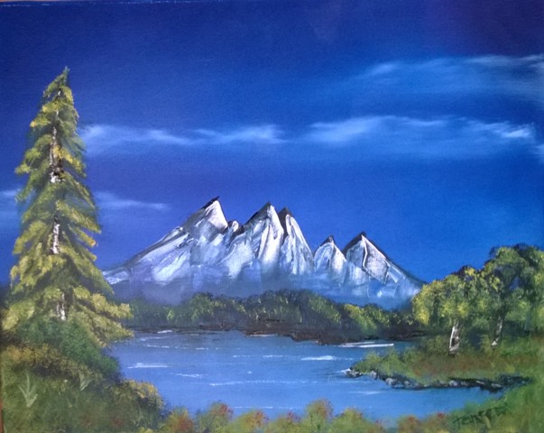 mountains.
