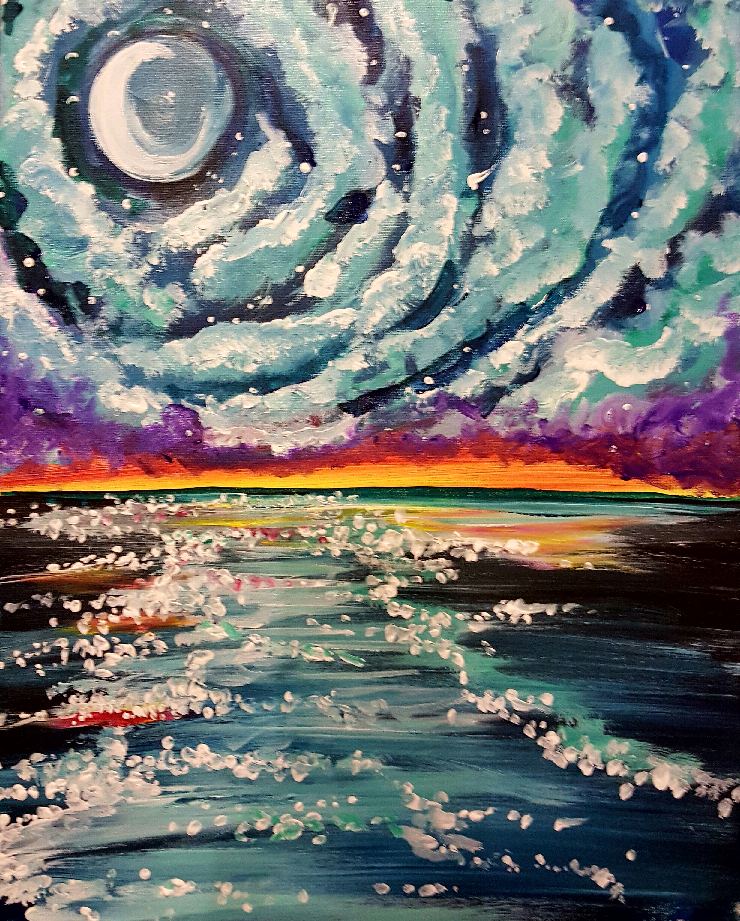 Moon Light Ocean