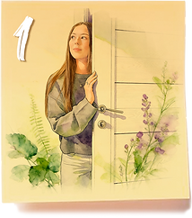 Ilustracion fases del proceso terapeutico, crear un vinculo de confianza.