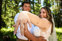 Wedding Photo, Couple Portrait, Ring Photo, Closeup