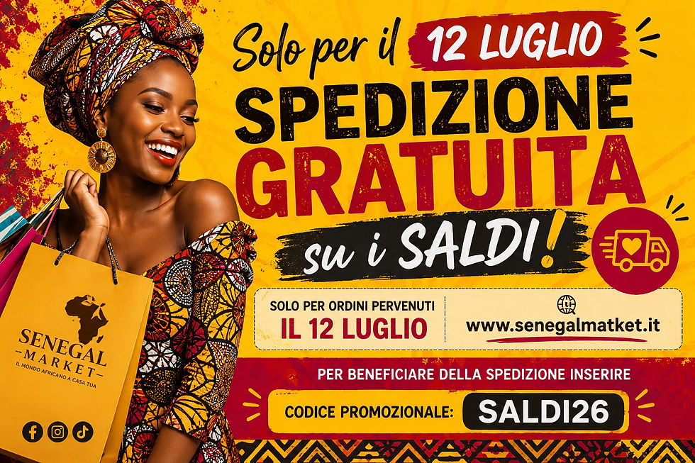 Solo il 12 luglio: spedizione gratuita su tutti gli articoli in saldo!