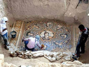 Mosaicos romanos de 2 mil anos foram encontrados na Turquia