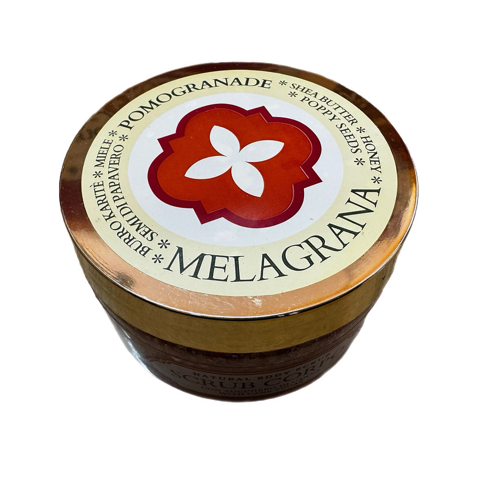 Miniature : Scrub corpo Karite , Miele & Semi di Papavero 250gr