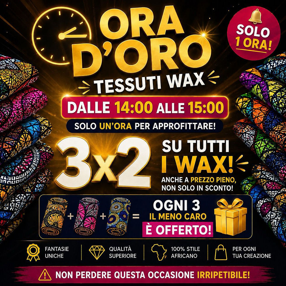 ORA D’ORO TESSUTI WAX 😍