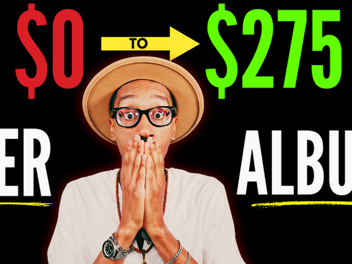 Turn Your Next Music Release Into $275 — With no Merchandise