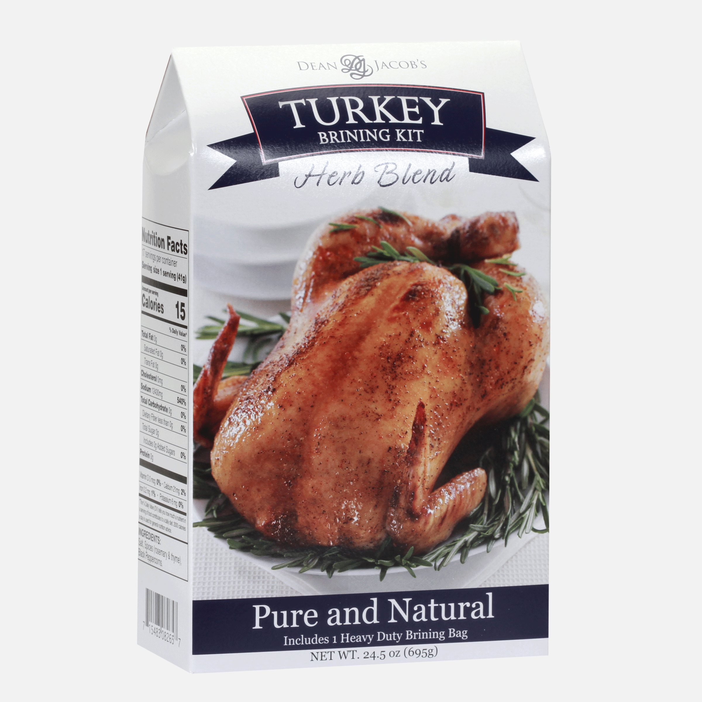 8265 Turkey Brine Kit Herb Blend deanjacobsxcell