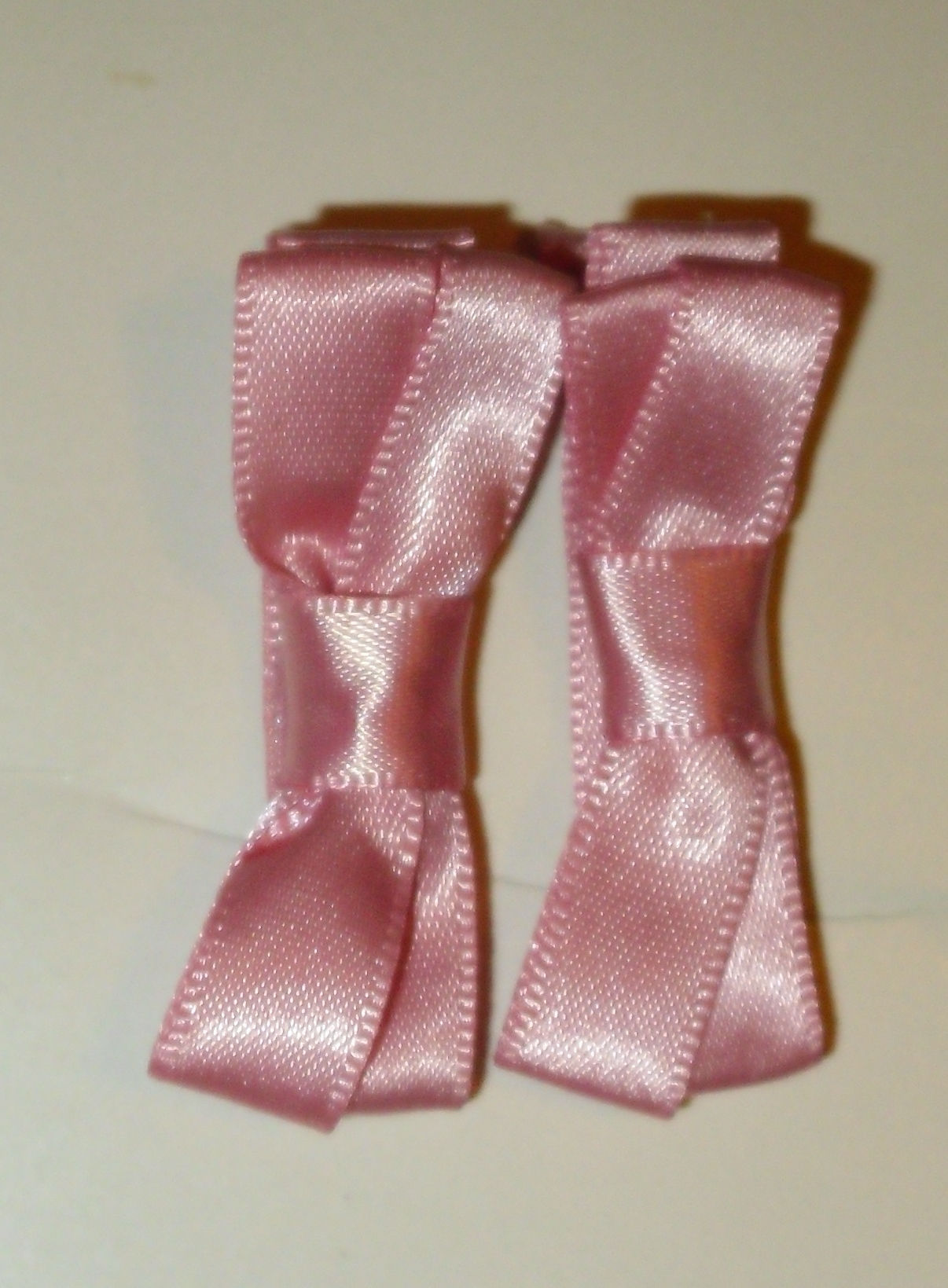 Just One You 2 barrettes clip with pink bow