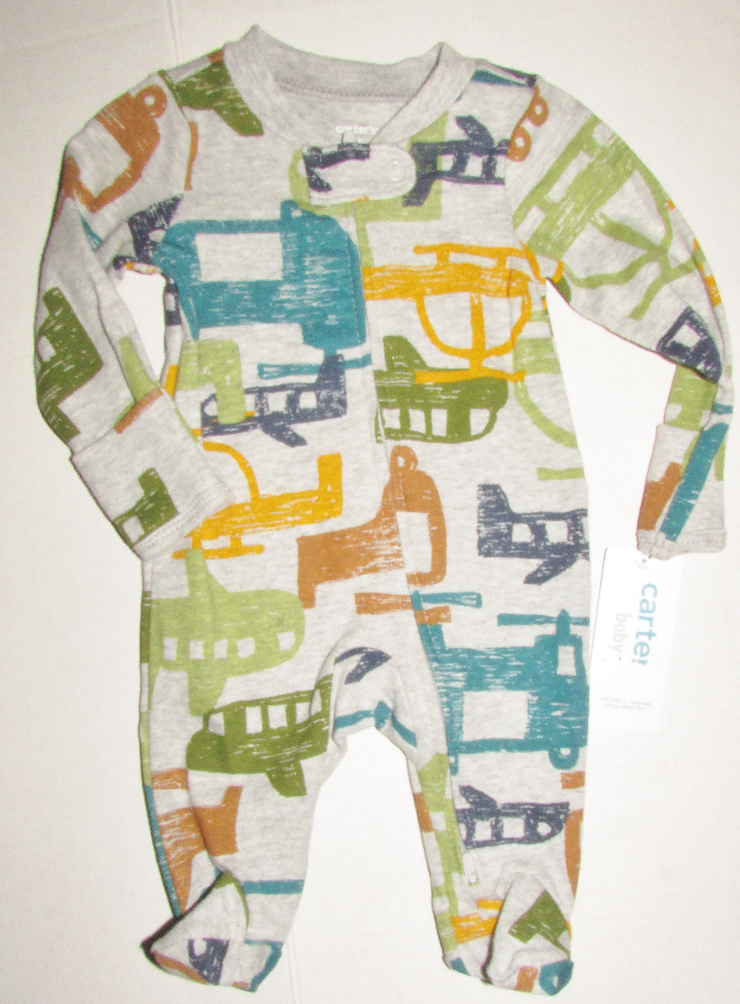 Carters sleeper vehicle motif size N