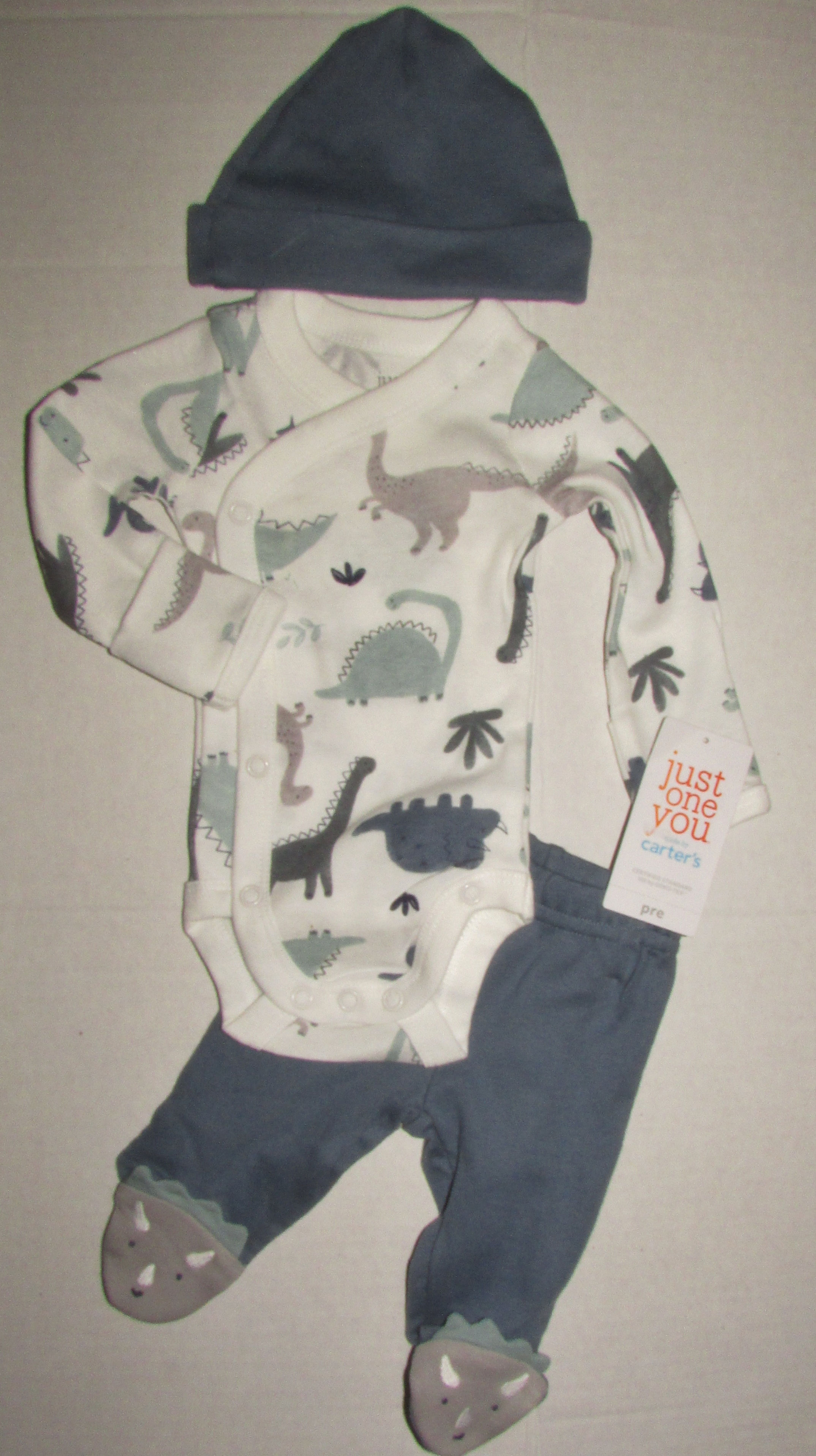 Just One You 3 pc set  dino motif size P