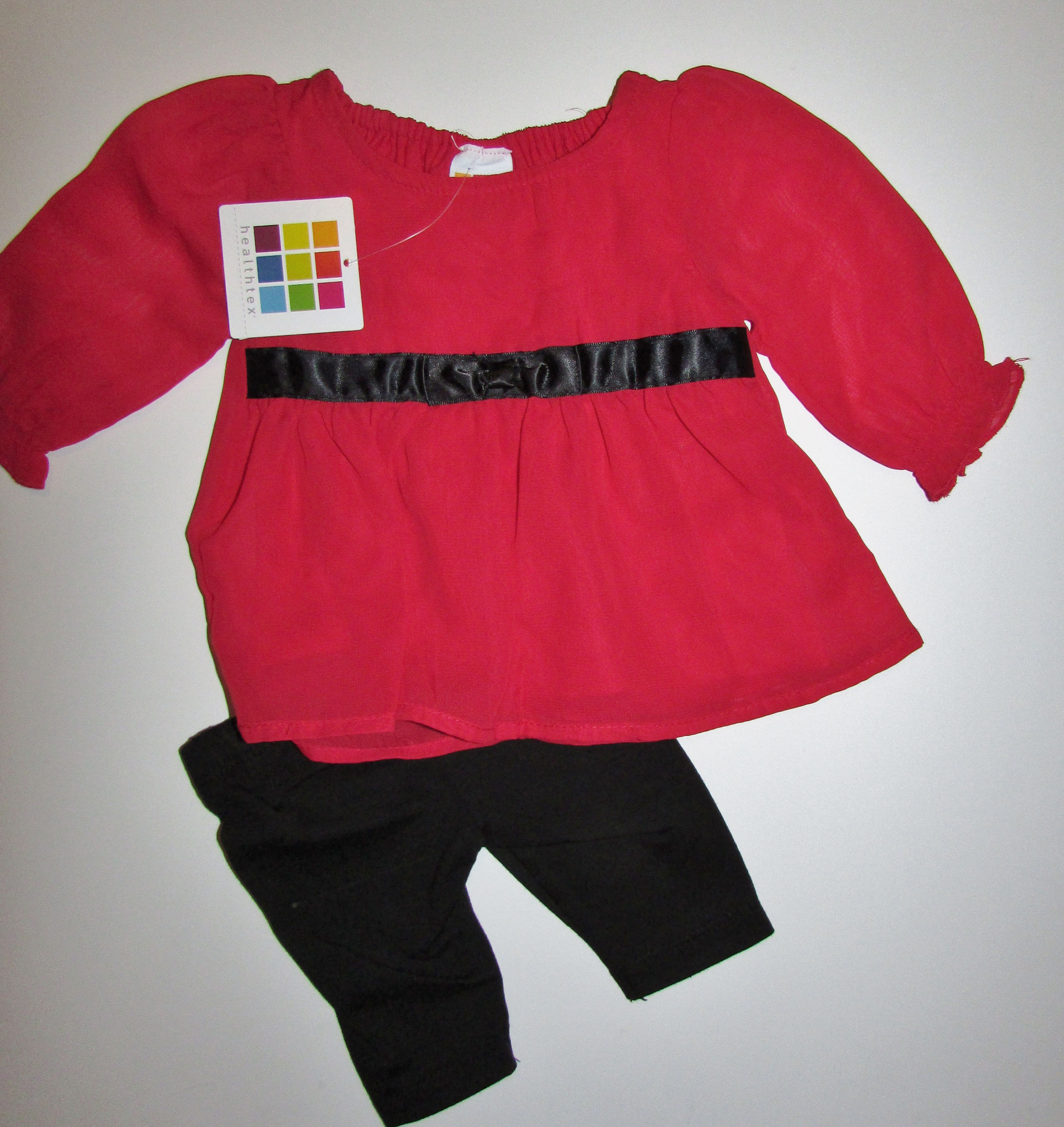 Healthtex red/black size N