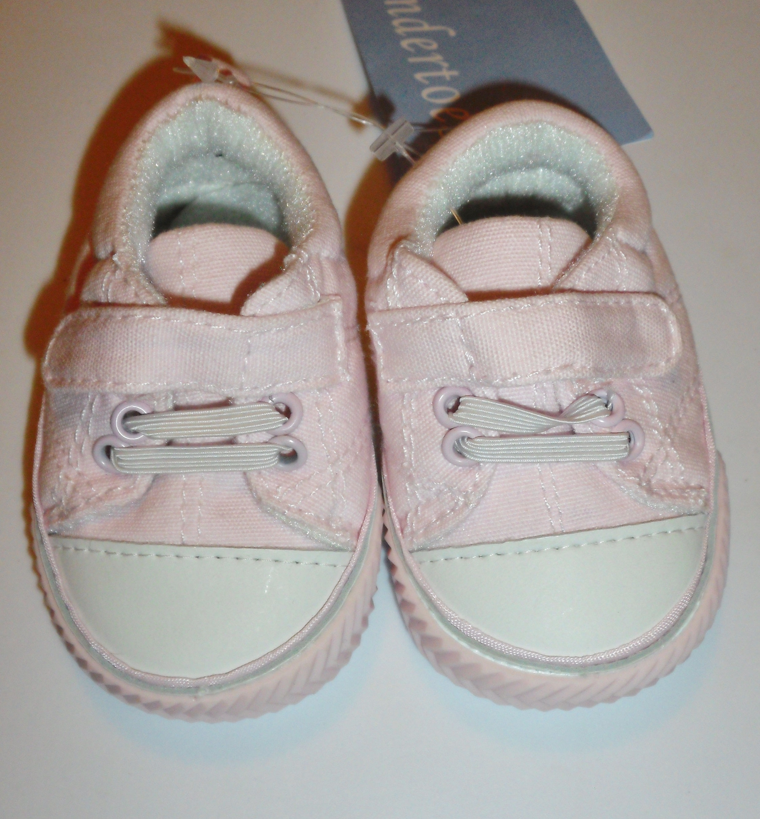 Tender Toes pink/white size 1