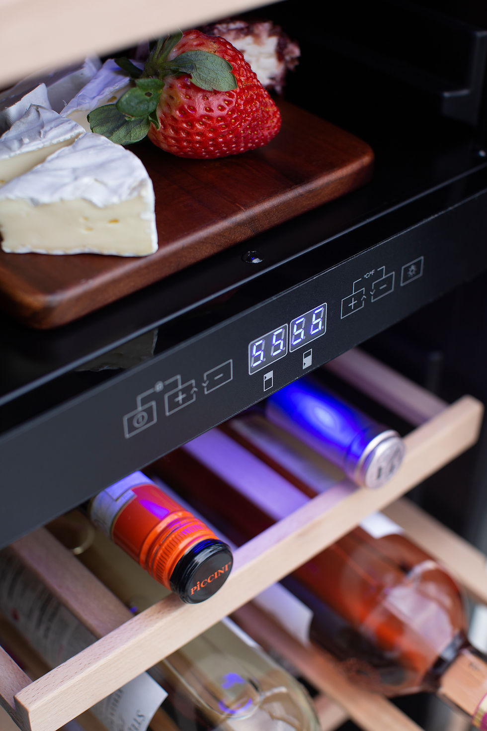 Thumbnail: AMD-RFR-15WD True Flame 15" UL  Rated Dual Zone Wine Cooler