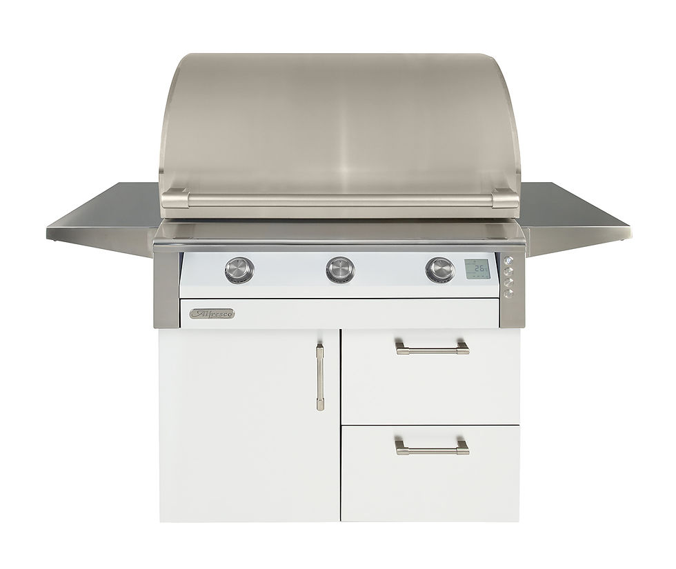 Thumbnail: AIPG-36C - Alfresco 36"Deluxe Cart Grill Intelligent Grill