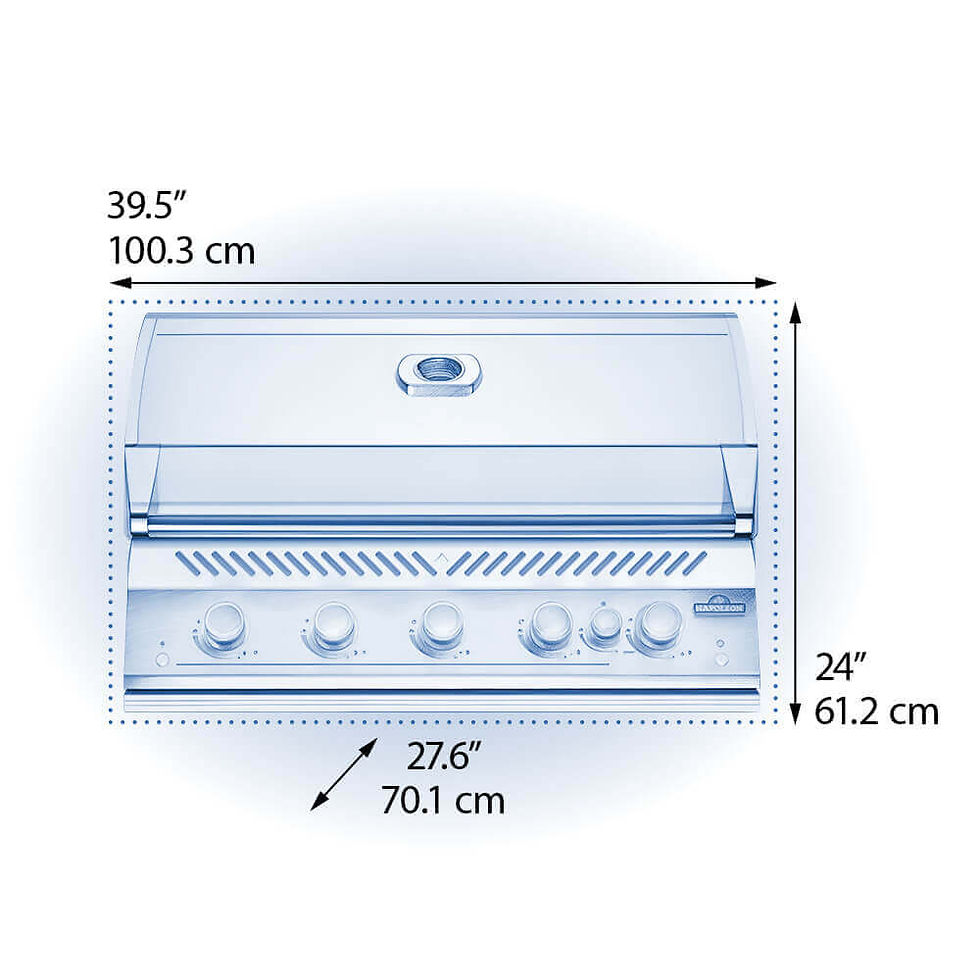 Thumbnail: BIG38RB(N/P)SS Napoleon 700 Built-In 38" Grill with IR Rear Burner