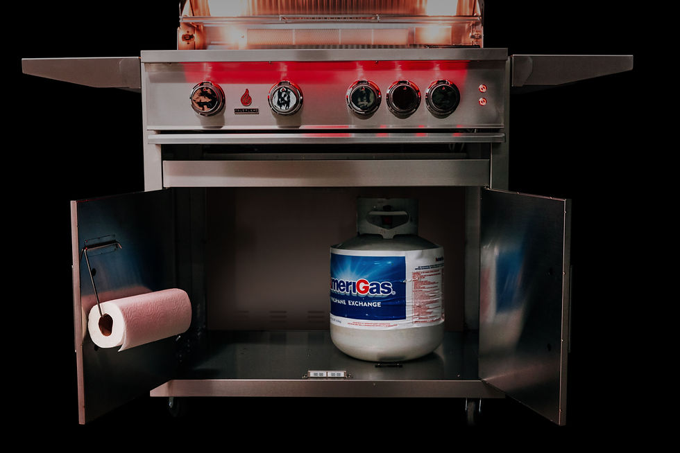 Thumbnail: TF32FS TrueFlame 32" 4 Burner Gas Grill with Cart