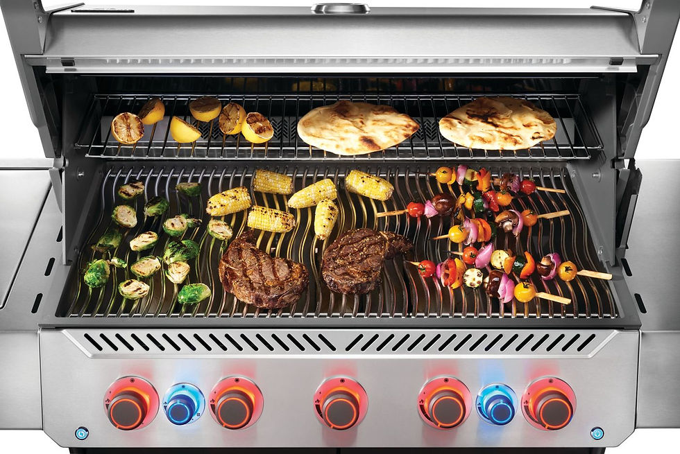 Thumbnail: P665VRSIB(P/N)SS Prestige® 665 RSIB with IR Side and Rear Burner