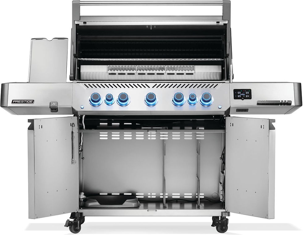 Thumbnail: P665VXRSIB(P/N)SS Prestige® 665 Connected RSIB with IR Side and Rear Burners