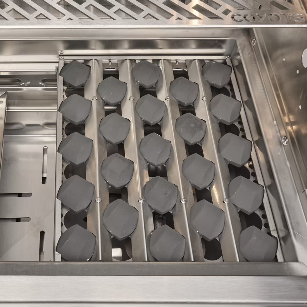 Thumbnail: C3SL36 Coyote SL-Series 36" Grill;Lights; Infinity Burner; Briquettes