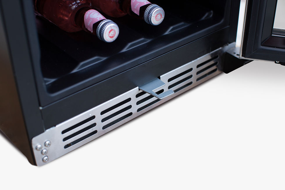 Thumbnail: AMD-RFR-15G - 15" UL  Rated Fridge w/Glass Door