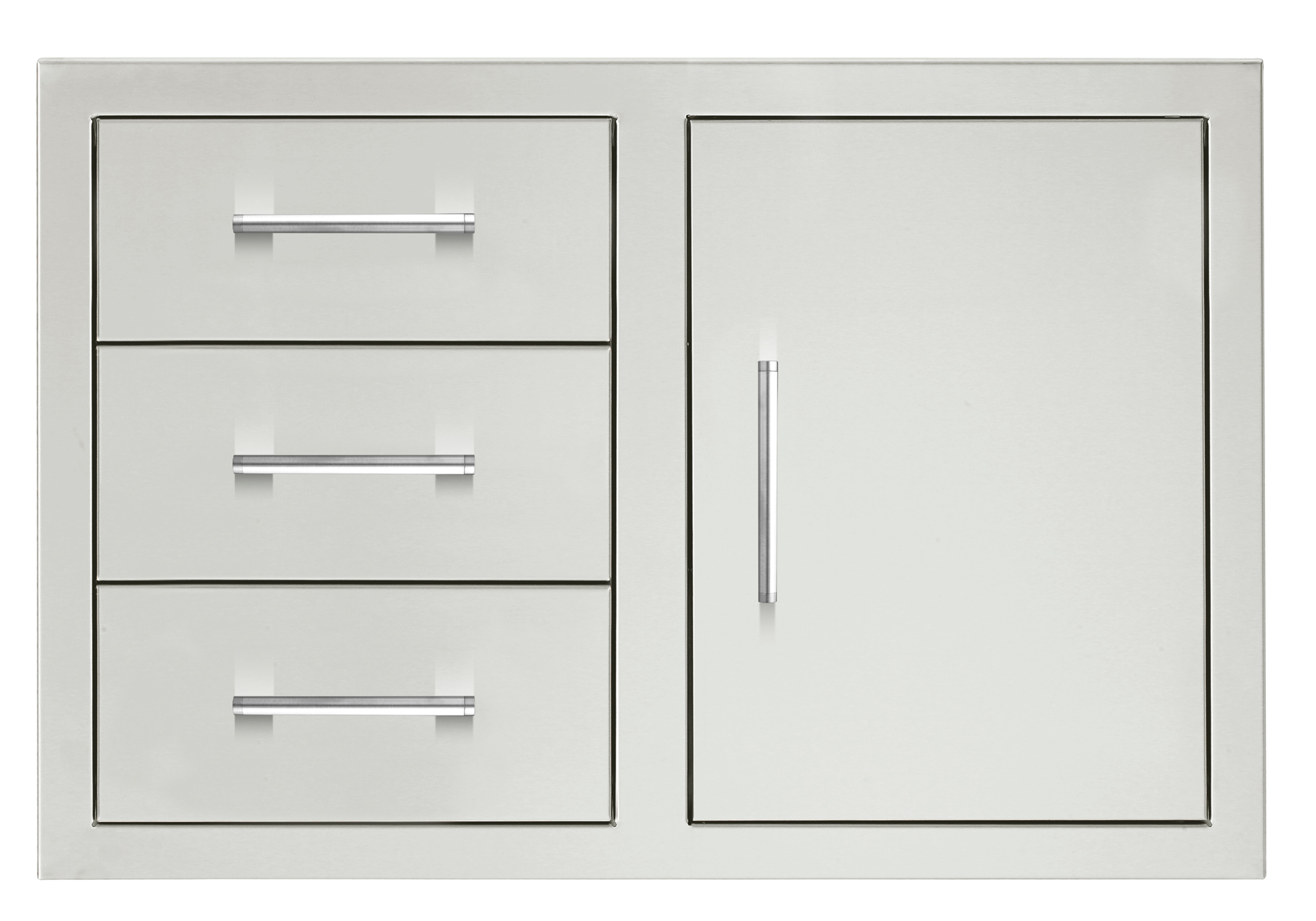 TF-DC3-33-A TrueFlame 33" 3-Drawer & Access Door Combo