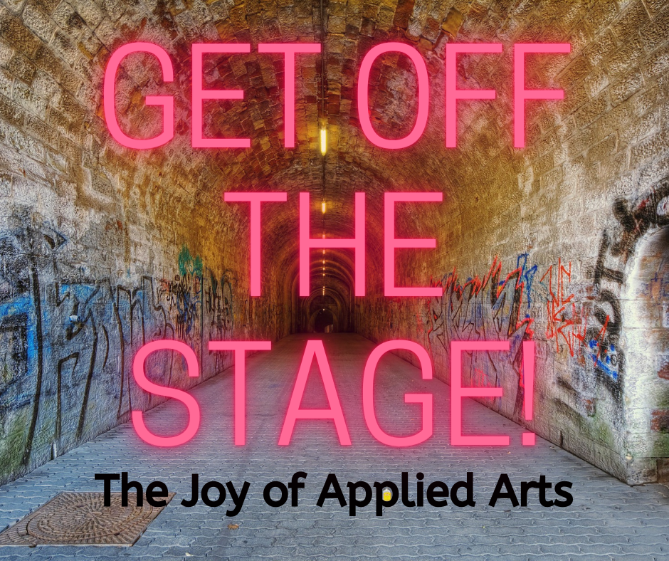 Get Off the Stage! Workshop by Sam Strachan