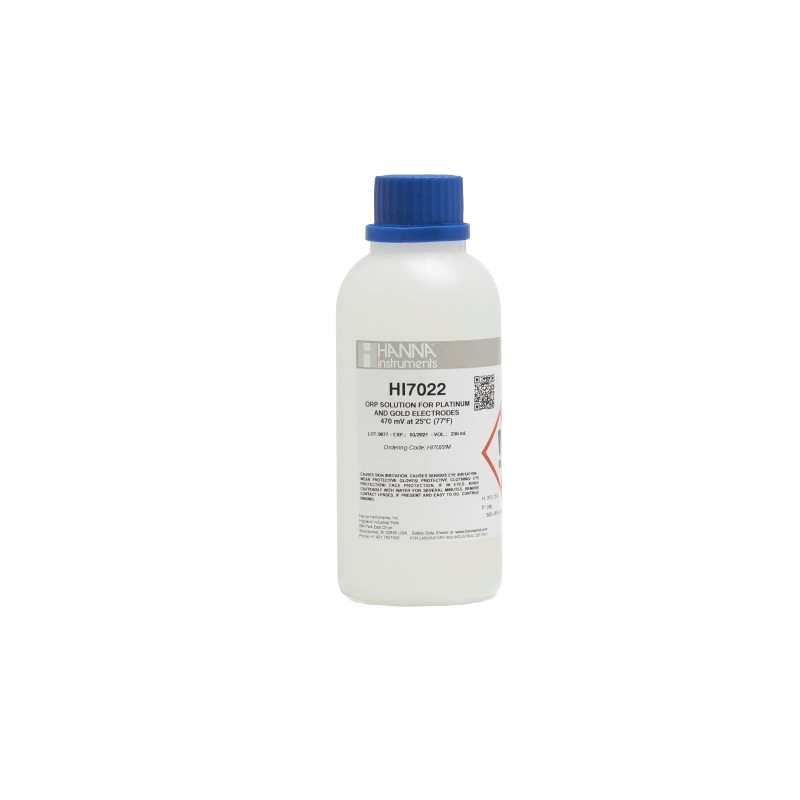 HI-7022M ORP TEST SOLUTION, 470MV, 230 ML BOTTLE