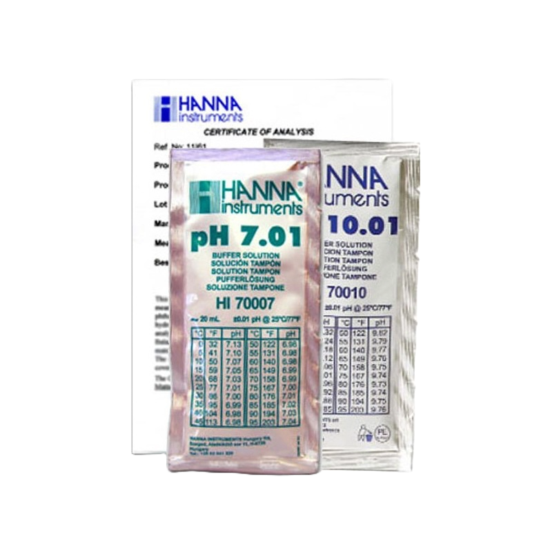 HI-770710P COMBINATION BUFFER KIT 10.01 & 7.01 PH 5 X 5 20ML SACHETS